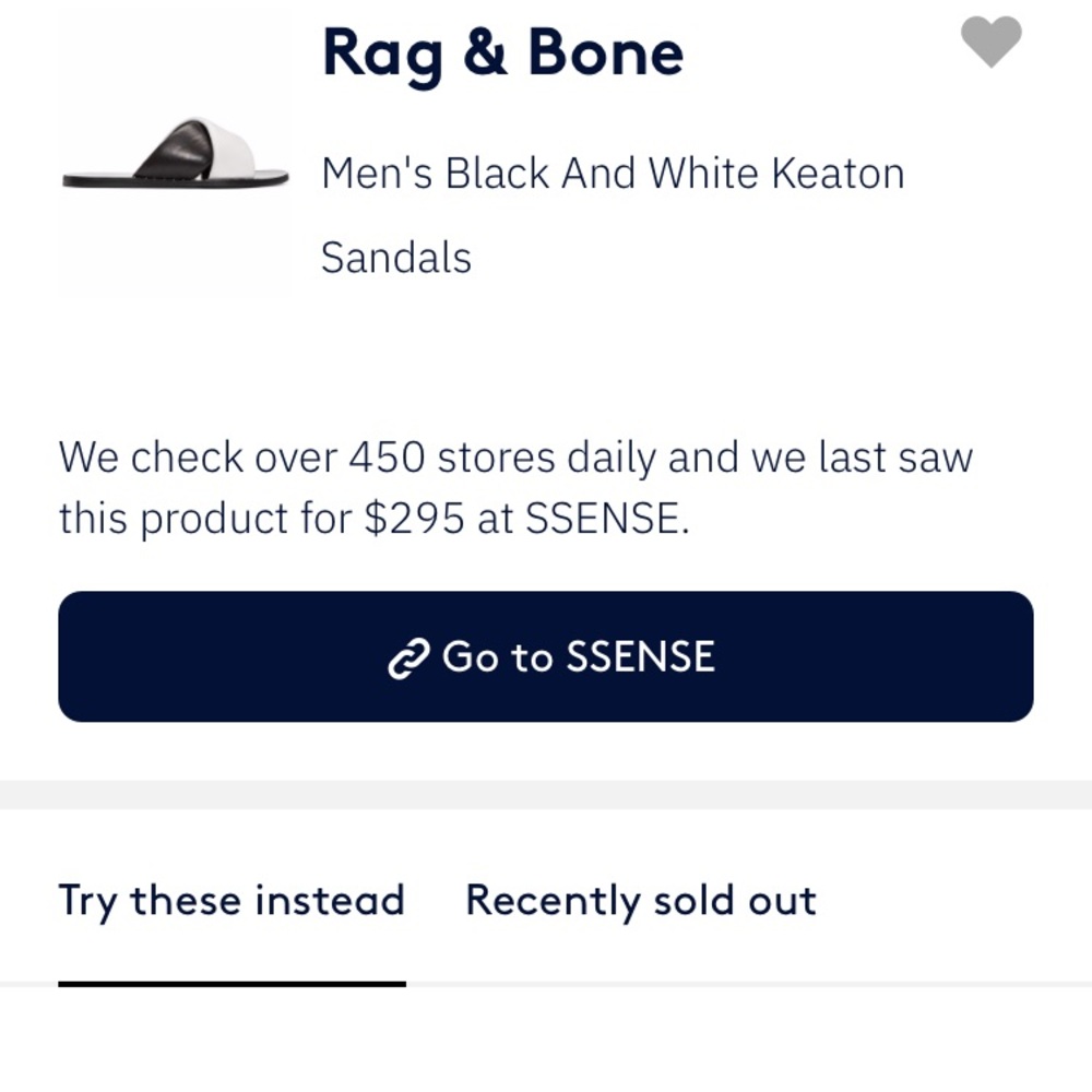 Authentic Rag&Bone Slides - image 7